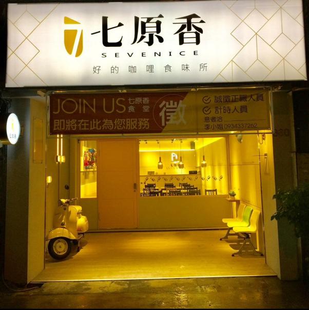 🍛外場晚班工讀生*195元起*七原香咖哩(黎明路公益路口)